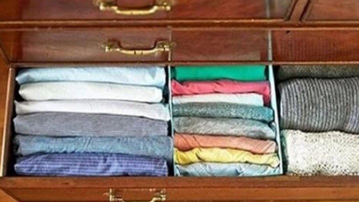 Подборка советов. Kак правильно складывать одежду и хранить вещи в шкафах