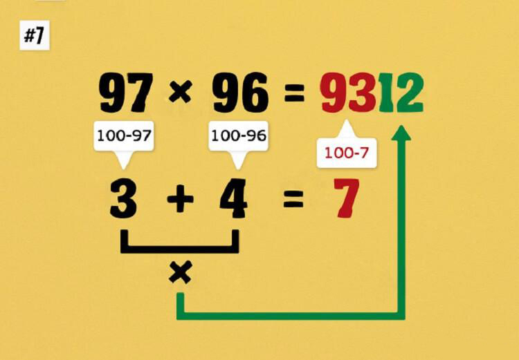 10 математических подсказок, которые могут научить считать очень быстро